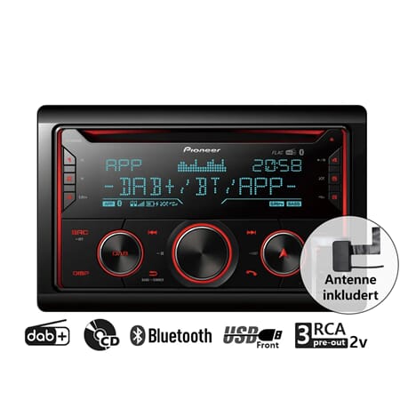 Bilstereo dab bluetooth